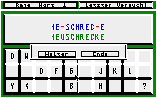 Ratewort atari screenshot